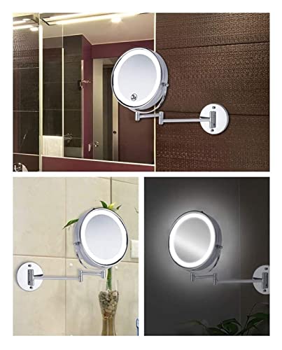 Espejo de Maquillaje Led Plegable 8.5 Pulgadas Pared miniatura 3