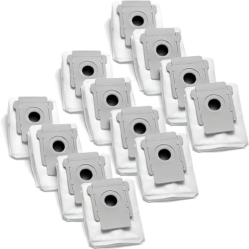 BAKTH 12 Bolsas de Aspiradoras Compatibles para iRobot Roomba i7 i7+ i8 i8+ i4 i4+ i6 i6+ j7 j7+ s9...