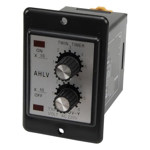 Relé temporizador ATDV-Y CA 220 V temporizador doble 220V CA 60s para cuadros