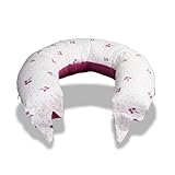 KOALA BABYCARE Cojin Lactancia Bebe y Almohada Embarazada para Dormir XL - Cojin Embarazada Multifuncion Funda Intercambiable 100% Algodón Desenfundable y Lavable