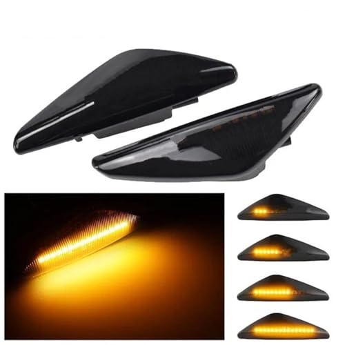 Clignotant clignotant lampe pour BMW X3 F25 X5 E70 X6 E71 feu de position latéral 2pc - 6