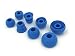 Blue Replacement Earbud Tips for Beats Powerbeats3 Wireless Stereo Headphones - Small, Medium, Large, and Double Flange (Blue)