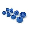 Blue Replacement Earbud Tips for Beats Powerbeats3 Wireless Stereo Headphones - Small, Medium, Large, and Double Flange (Blue)