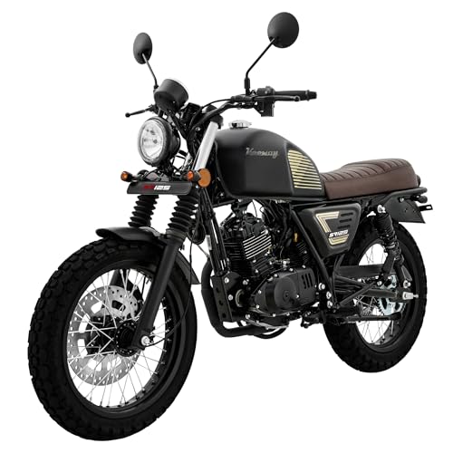 Image of KeeWAY SR 125 Dual Channel Abs Motorcycles /Bike Black Booking for Ex-Showroom Price