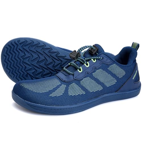 Image of WateLves Wide Water Shoes Womens Mens Barefoot Beach Shoes Zero Drop Minimalist Breathable Mesh Walking Sneakers
