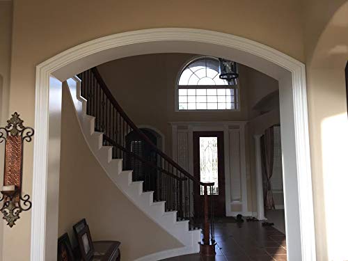 Flextrim #Rb3: Flexible Casing Molding: 1-1/16" Thick X 3.5" Wide X 12 Feet Long - For Gentle Arches, Curved Walls And Straight Runs (Not For Half-Round Shaped Arches) #TOP3