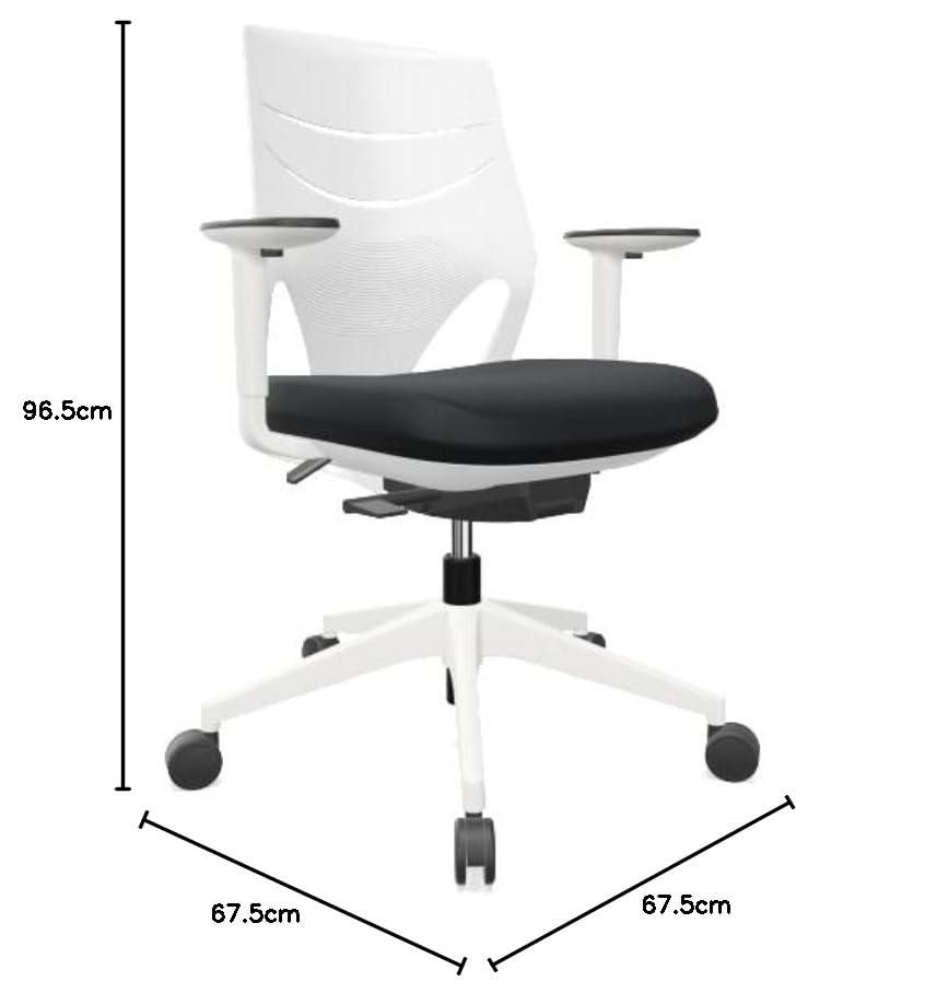 Spacio Silla Profesional de Escritorio Actiu Efit Respaldo semiflexible Fibra de Vidrio + Poliamida +120kg