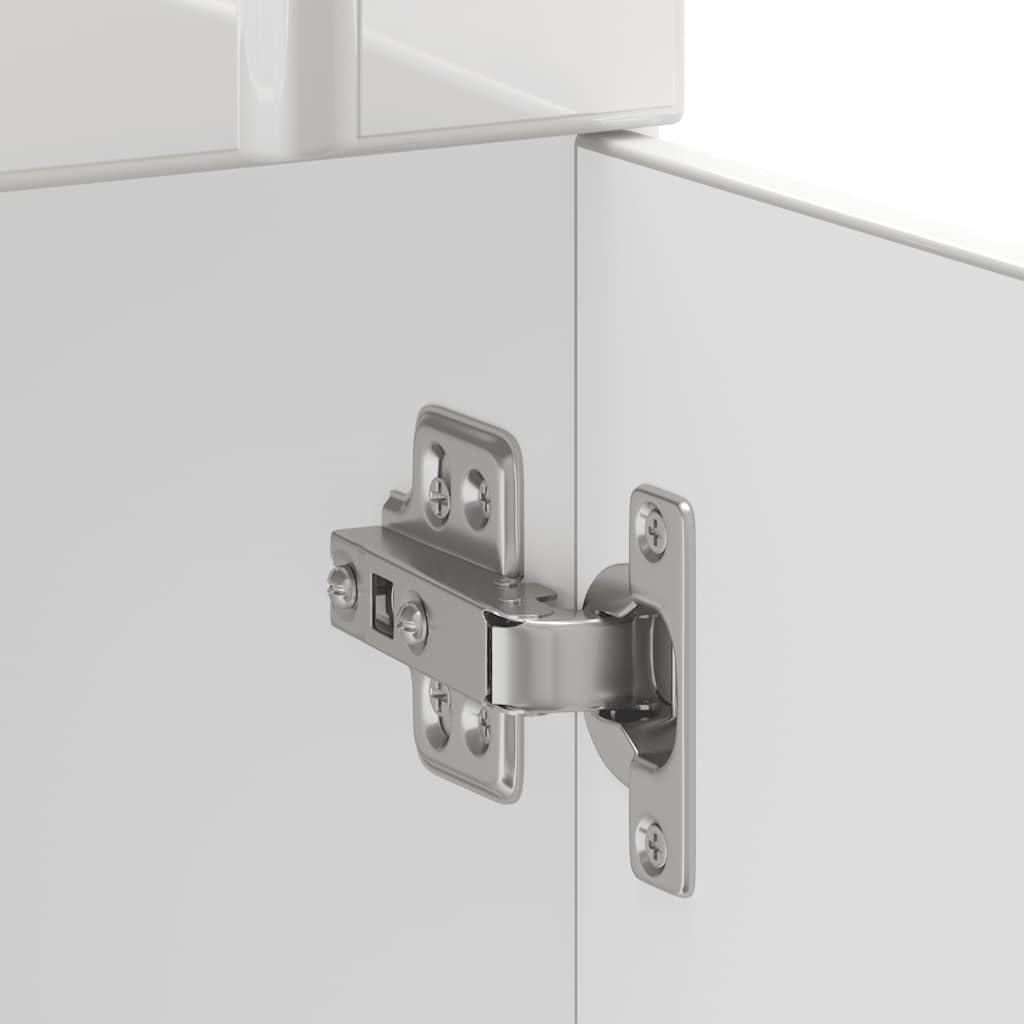 vidaXL Mueble bajo de Cocina Lucca Blanca de Alto Brillo