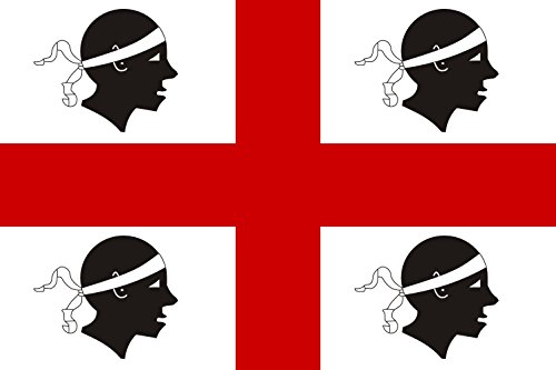 Drapeau large Sardaigne version alternative résistante pour remplacer les bannières fragiles - 2