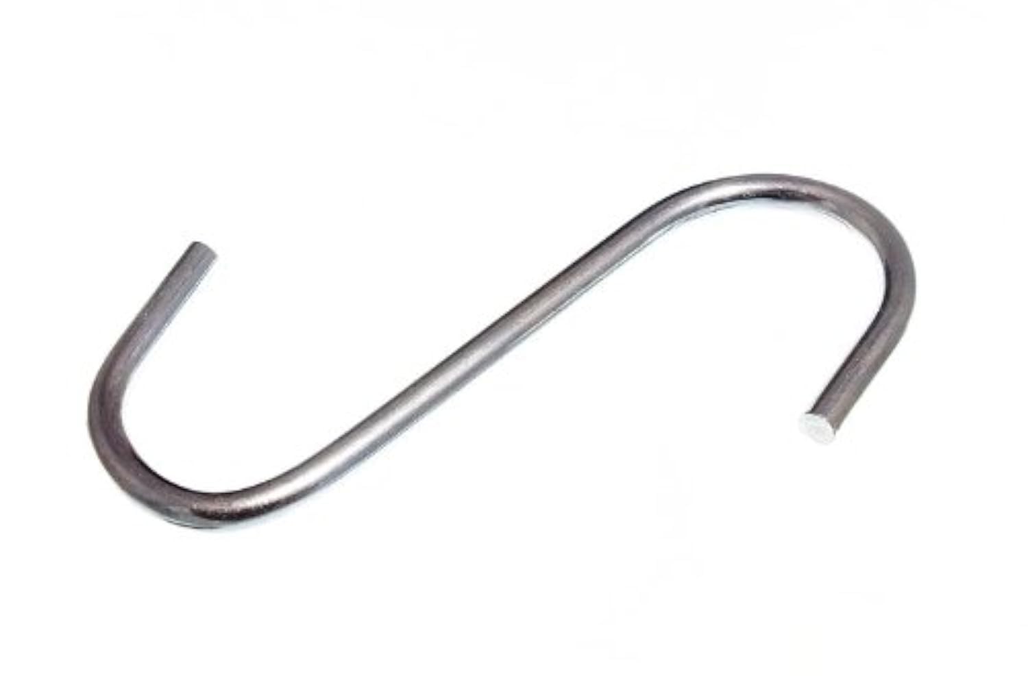 Lot de 100 crochets en S en acier plaqué zinc 100 mm