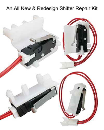 Gear Shifter Repair Kit Shift Switch Fit for Nissan Pathfinde Altima 2013-2017 2.5L 3.5L Replace 34901-3NW2A 349013NW3A 349013NW4A 349013NW1A, 2 Pack