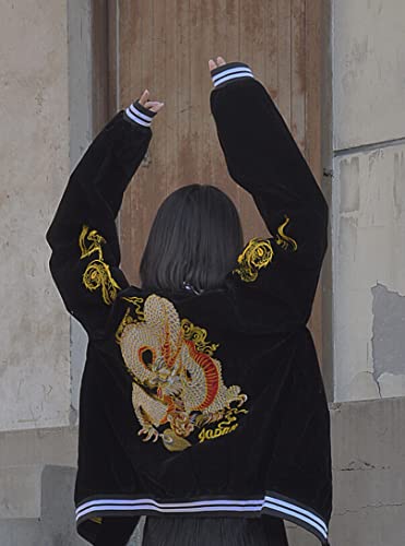 Veste de baseball Sukajan mi-saison pour vos sorties urbaines