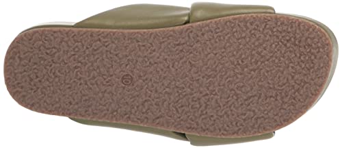 Seychelles Women's Heartfelt Leather Slide Sandal, Olive, 9 #TOP3