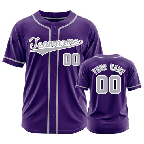 DOPPLER Custom Baseball Jersey for Men Women Youth - Camisetas Personalizadas de Equipo
