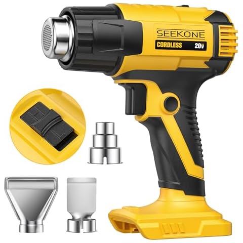 SEEKONE Cordless Heat Gun with Dual Settings Cover