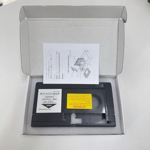 Adaptador VHS-C a VHS solucion para reproducir cintas antiguas en reproductor de casete 5