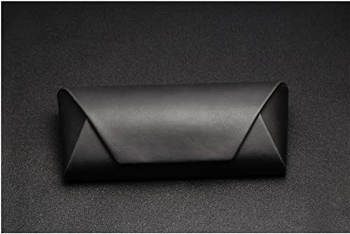 Image of Eyeglass Case Hard Shell, Portable Sunglass Case, fashionable PU Leather Eyeglass Case, Lightweight