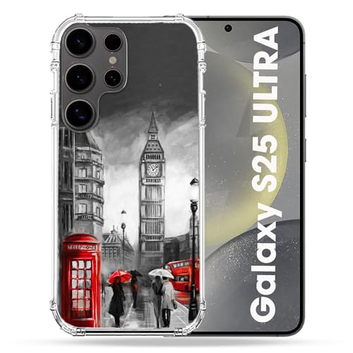 Coque Samsung S25 Ultra blindée Cokitec Angleterre vintage au design renforcé