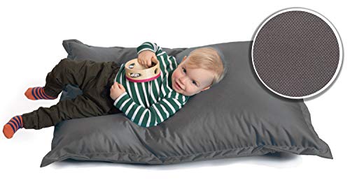 sunnypillow S Sitzsack, Outdoor & Indoor 100 x 70 cm mit 60L Styropor Füllung Sessel für Kinder &...