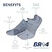 OrthoSleeve Bunion Relief Socks, Patented Split-Toe Design, Cushioned Bunion Socks For Women & Men, Toe Separator to Relieve Pain & Reduce Friction