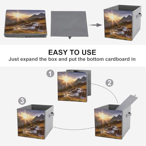 Boîte de rangement cube pour éliminer le désordre dans le dressing - 5