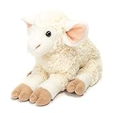 Lavable à 30° C Hermann Teddy Collection - 934356 - Peluche - Agneau Mensonge - 35 cm