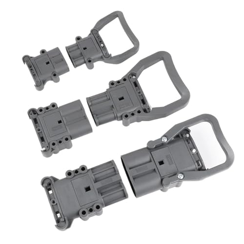 1 �o�b�e���[�R�l�N�^ 80A 160A 320A 150V �t�H�[�N���t�g�[�d�R�l�N�^�Y�Ɨp�d���v���O�ԗ��p�O���[�ƍ�(Male-Female(0 AUX.),Gray shell,320A)