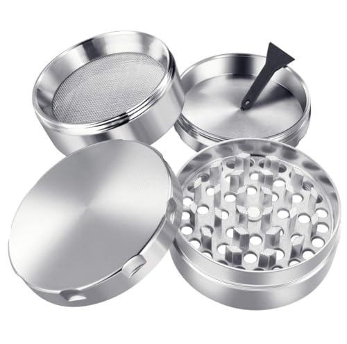 iLC Grinder Especias, Tabaco, & Hierbas Grinder Metálico con P...
