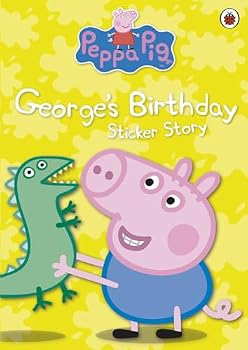 Paperback George's Birthday Sticker Book (Peppa Pig) Book