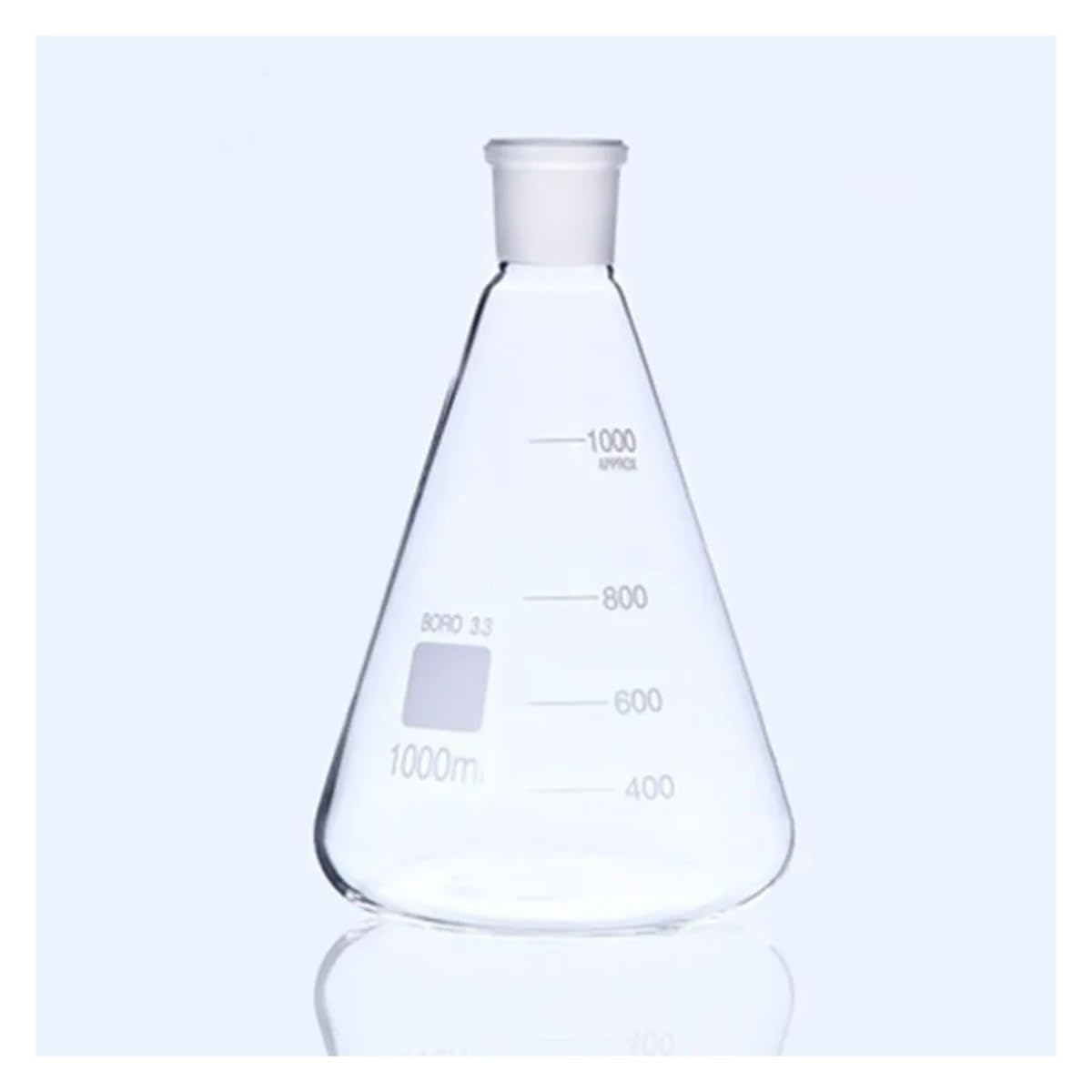 Attrezzature e forniture di laboratorio Vetreria da laboratorio for beute di Erlenmeyer in vetro borosilicato alto 3. 1000 ml 29/32
