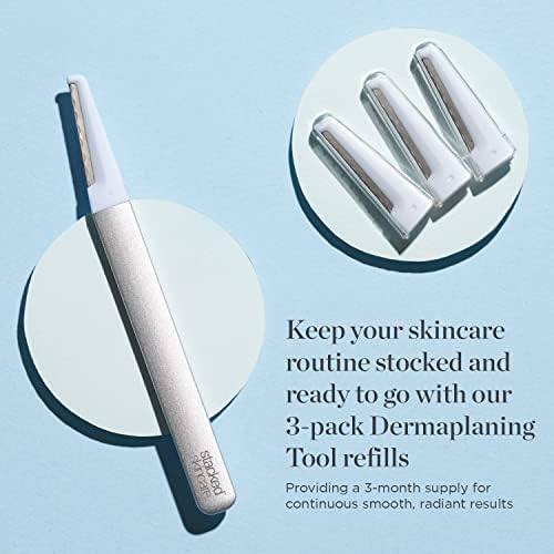 StackedSkincare Dermaplaning 교체용 블레이드, 리필 3팩 — 사진 2