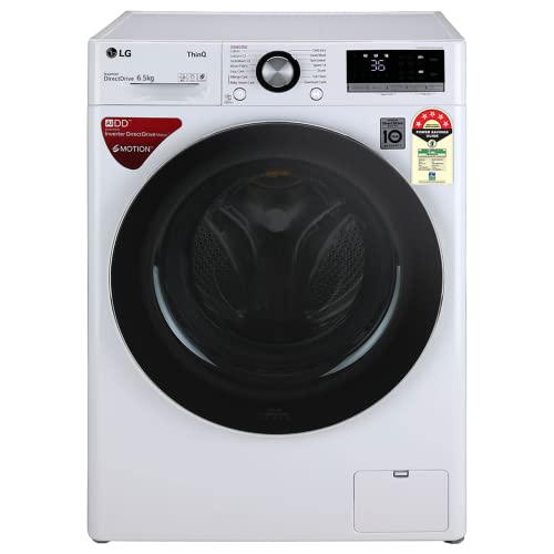 LG 6.5 kg Fully Automatic Front Load Washing Machine (FHV1265ZFW, White