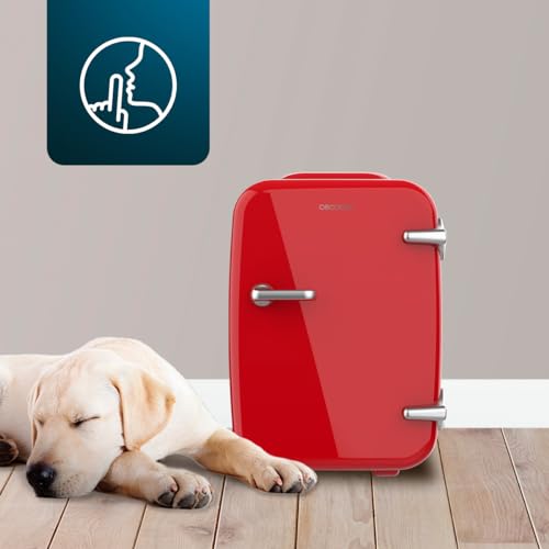 Cecotec Mini Nevera Bolero MiniCooling 4L Habana Red, Funcionamiento 12V-220V, Compatible coche y caravanas, Función enfriamiento y calentamiento, Rango temperatura 5-65º, Transporte fácil - imagen 9