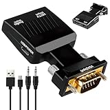 ancien pc dell Connexion Facile entre Appareils Anciens et Écrans Modernes : Ce convertisseur VGA vers HDMI permet de connecter des appareils plus anciens comme des ordinateurs portables ou des PC avec des sorties VGA à des dispositifs HDMI récents tels que des téléviseurs, des moniteurs et des projecteurs. Profitez de vos anciens appareils sur des écrans haute définition en toute simplicité