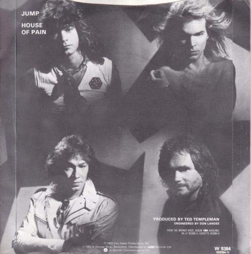 VAN HALEN jump, 7 inch single, W 9384