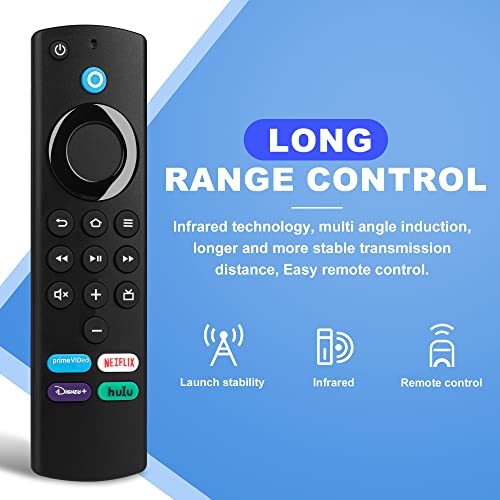 L5B83G Replacement Voice Remote 3Rd Gen Voice Remote Control For Fire Smart Tvs Stick 2Nd Gen/3Rd Gen, For Fire Smart Tvs Stick Lite/4K Max, For Fires Tv Cube 1St Gen And Later #TOP4