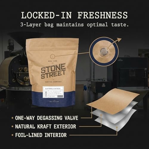 Stone Street Gourmet Guatemala Antigua Café en Grano 1 LB miniatura 3