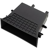 AERZETIX - C42716 - Caja Reductor 2 DIN a 1 DIN para Marco Adaptador de autoradio - Compatible con Nissan