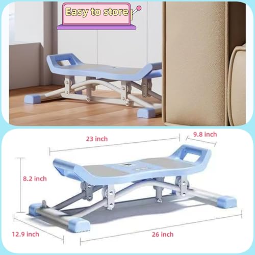 Image of Indoor Simulated ski Machine, Foldable Ski Machine,Wind Resistance Waist Training Ski Simulator,Balancing Machine for Full Body Workout