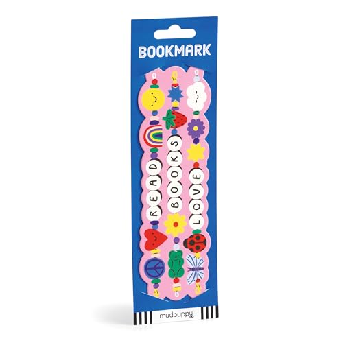 Mudpuppy Friendship – Paper Bookmark Featuring Friendship Bracelet Artwork for Readers of All Ages