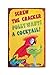 POLLY WANTS A CRACKER SIGN, Retro Metal Tin, Metal Art Bar Decor "SCREW THE CRACKER POLLY WANTS A COCKTAIL!" Margarita Beach Bar Parrot Sign