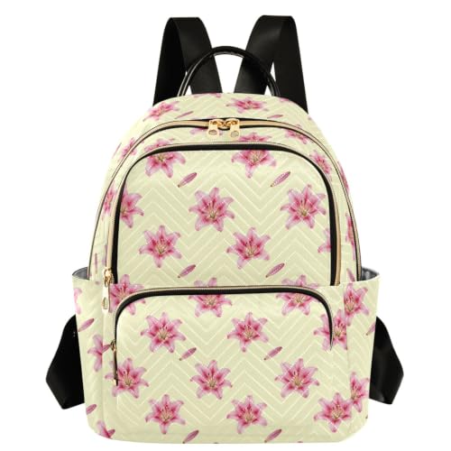 Mochila casual de deportes al aire libre para mujer con estampado