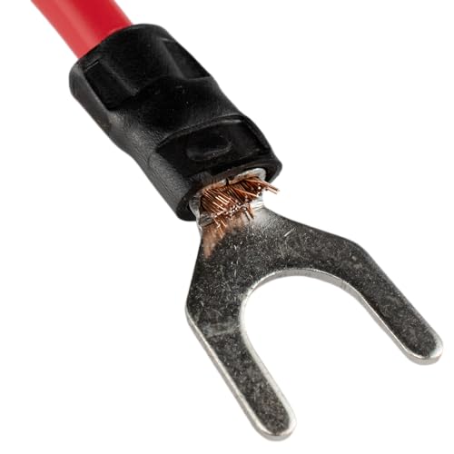 Terminal de pala PAPUGA aislado M8 conector industrial para alta corriente 600V 2