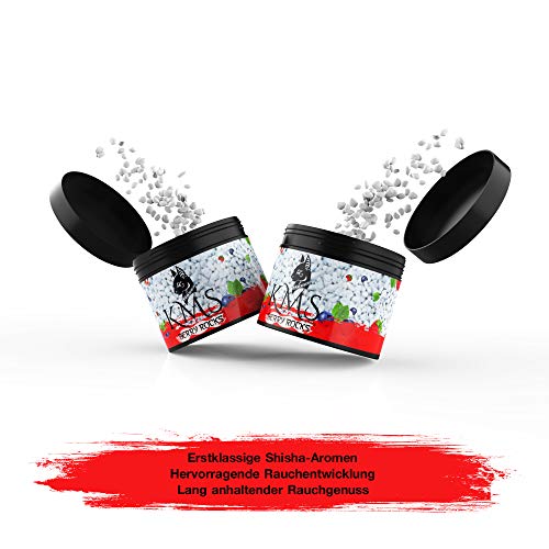 KMS Shisha Tabak (Steine) – Berry Rocks (Beerenmix) - 250g Dose - Dampfsteine für einen intensiven und langanhaltenden… – Bild 5