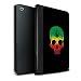 Produktbild Tablet Hülle kompatibel mit Apple iPad Mini 1/2/3 Rasta Reggae Kunst Scream Maske Inspiriert Kunst Flip PU Leder Case Cover