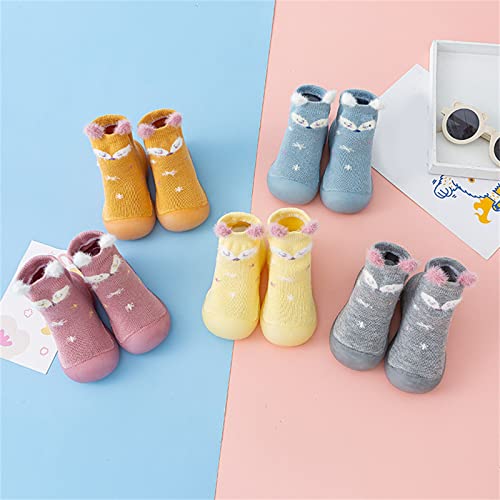 Infant Cute Cartoon Pattern Socks Shoes Toddler Warm Shoes The Floor Non Slip Prewalker Shoes Baby Boy Casual Shoes2