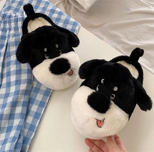 Dog Slippers - Women's Cute Plush Home Warm Winter Indoor Slippers3
