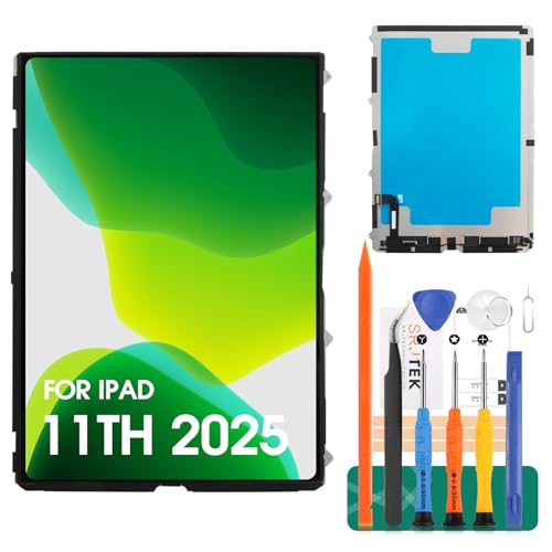 Pantalla LCD para iPad de 11ª generación 2025 kit de reparación A3355 negro 10.9