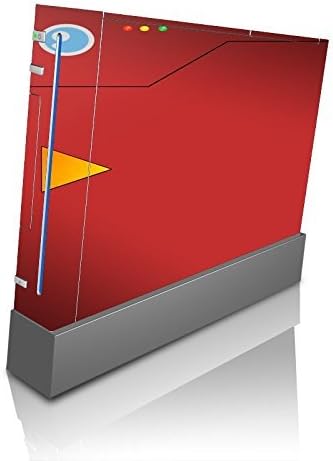 Anime Red Computer Wii Console Vinyl Decal Sticker Skin by Demon Decal