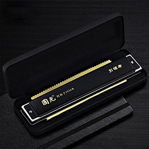 FFYUEEE Harmonica Polyonique De Sandal De Sandal Rouge, 24 Trous en C, Instrument De Musique Professionnel, Noir Mat, 18… - Les Beatles, Paul McCartney, John Lennon, RIngo Starr, George Harrison FFYUEEE Harmonica Polyonique De Sandal De Sandal Rouge, 24 Trous en C, Instrument De Musique Professionnel, Noir Mat, 18… – Image 6